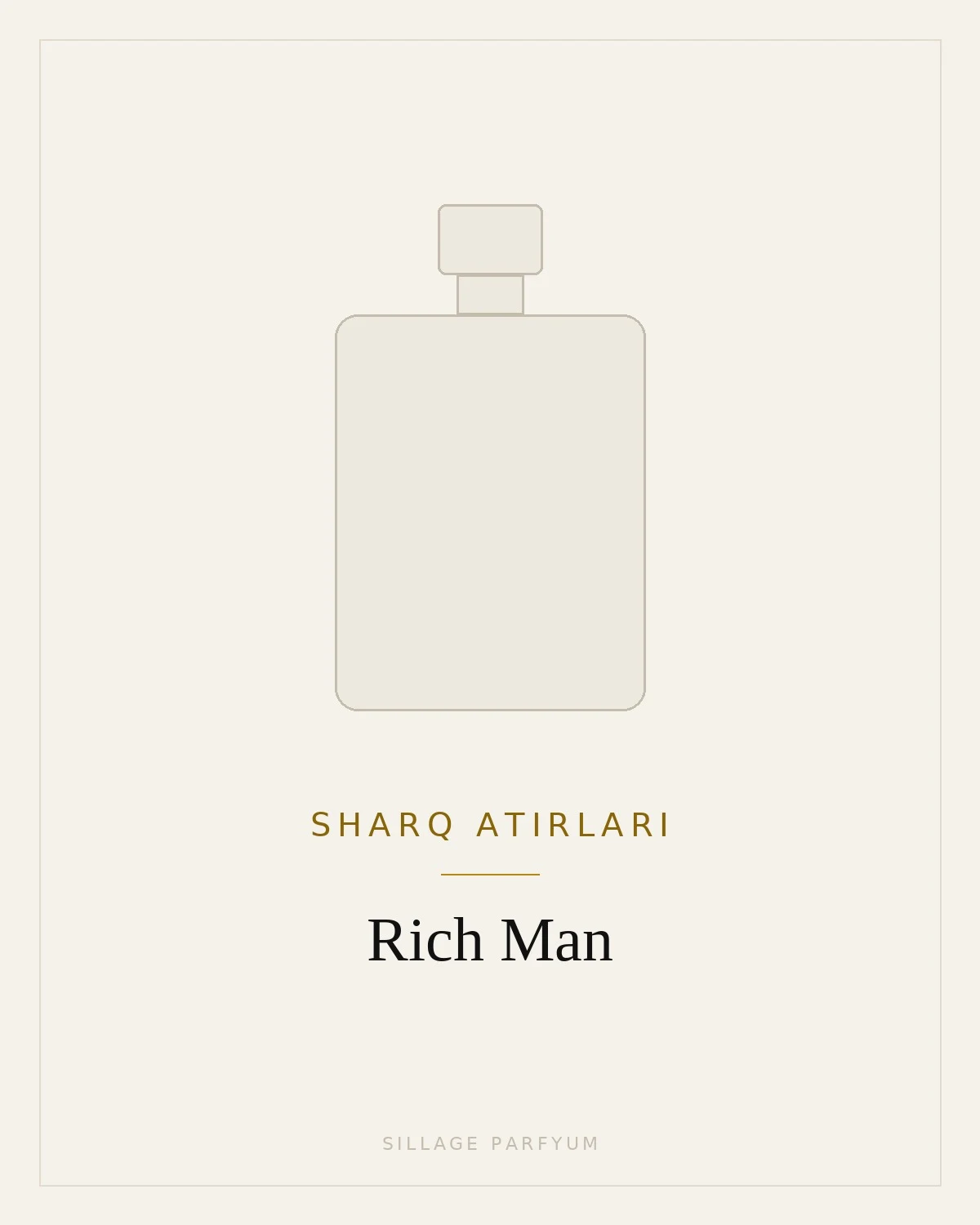 Sharq atirlari Rich Man — rasm hali yuklanmagan