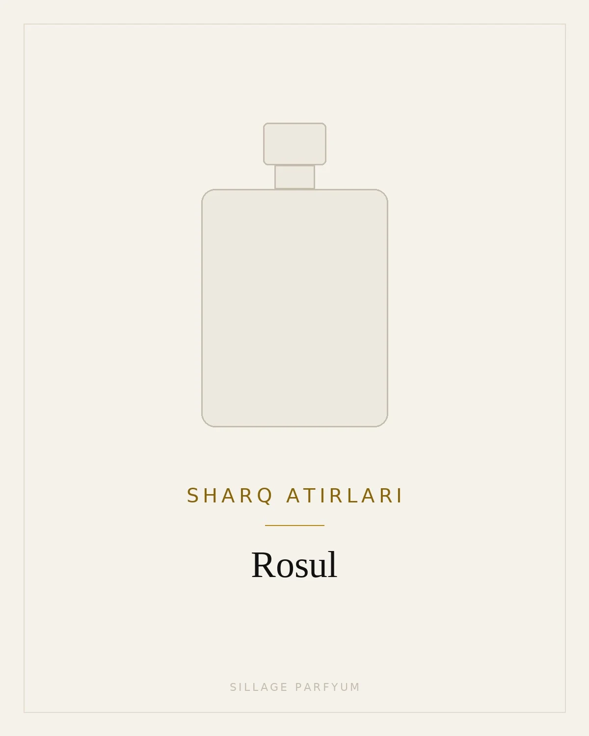 Sharq atirlari Rosul — rasm hali yuklanmagan