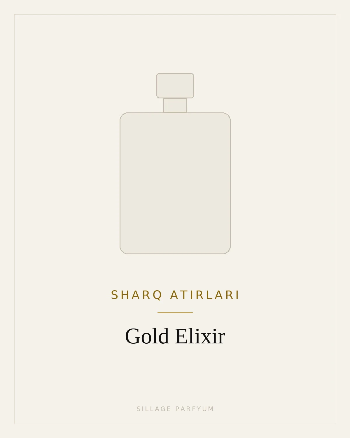 Sharq atirlari Gold Elixir — rasm hali yuklanmagan